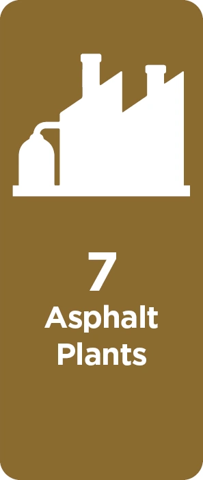 7 Asphalt Plants